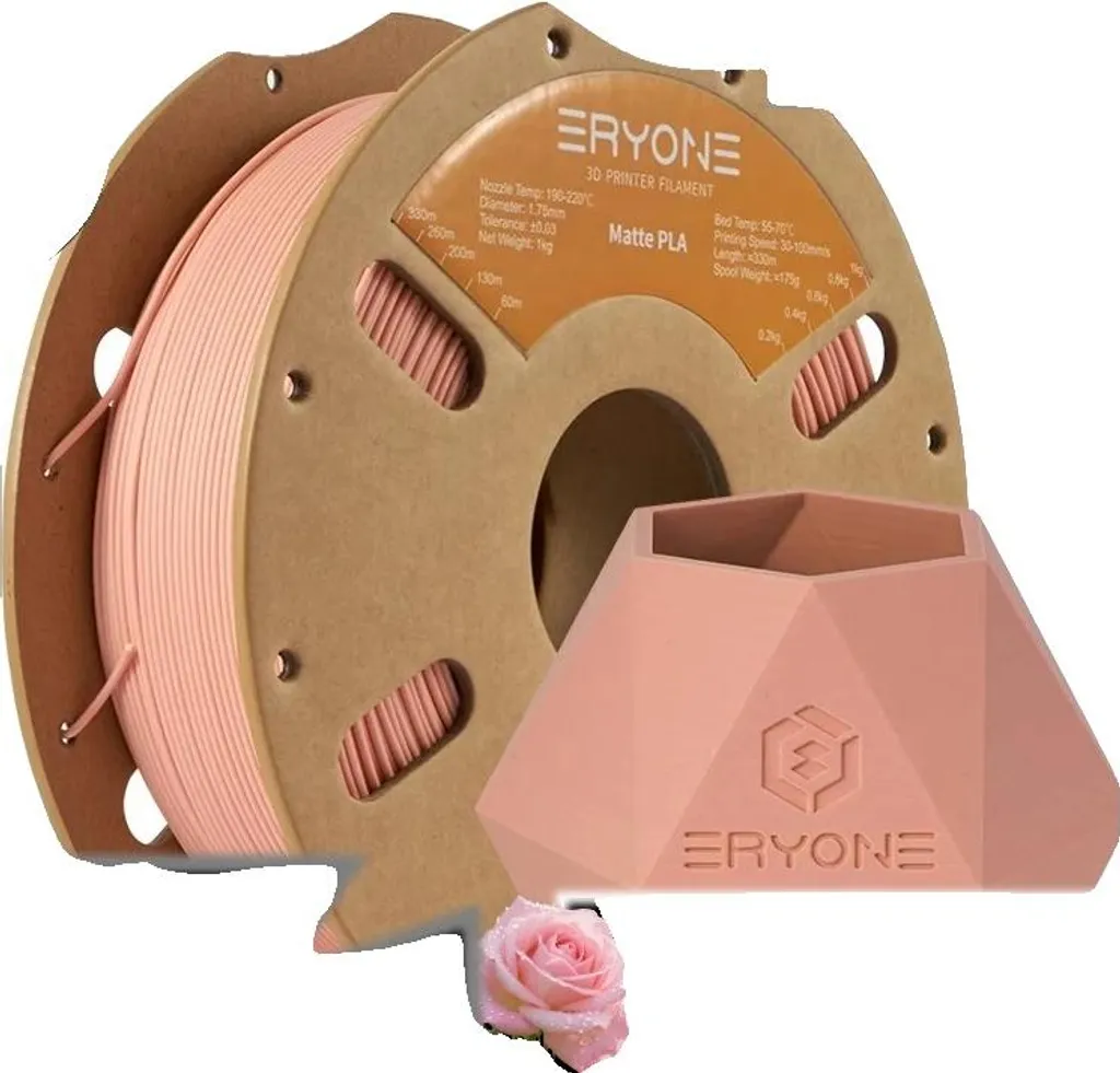 Filamento 3D Eco-PLA 5KG Rosso Cera - Sostenibile e Preciso 1.75mm