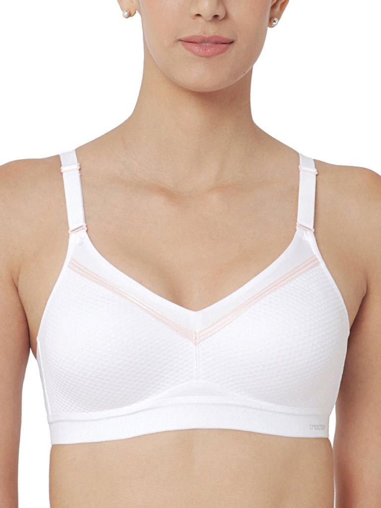 Triumph Damen Sport-BH Triaction Free Motion - WHITE - Größe 85E