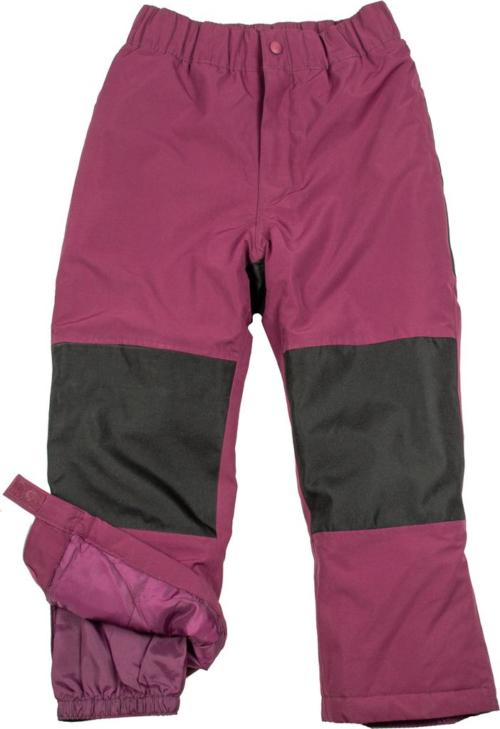 Kinder Skihose wasserdicht mit Futter, Dunkelrot, 158 Produktbild 2