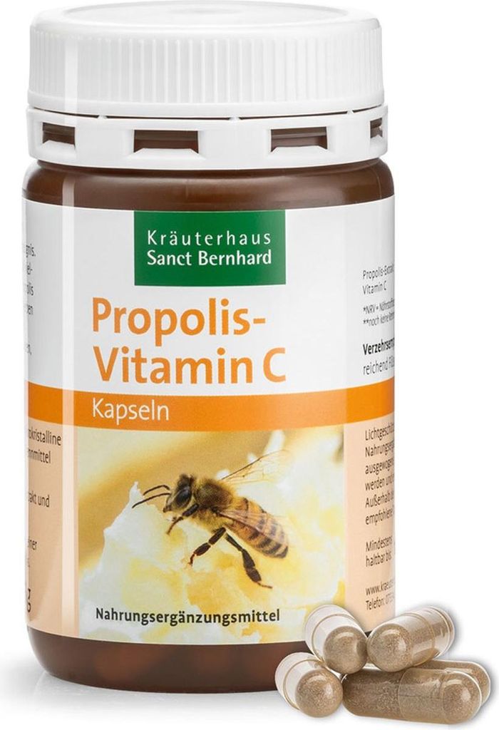Sanct Bernhard Propolis-Vitamin C - 90 Kapseln