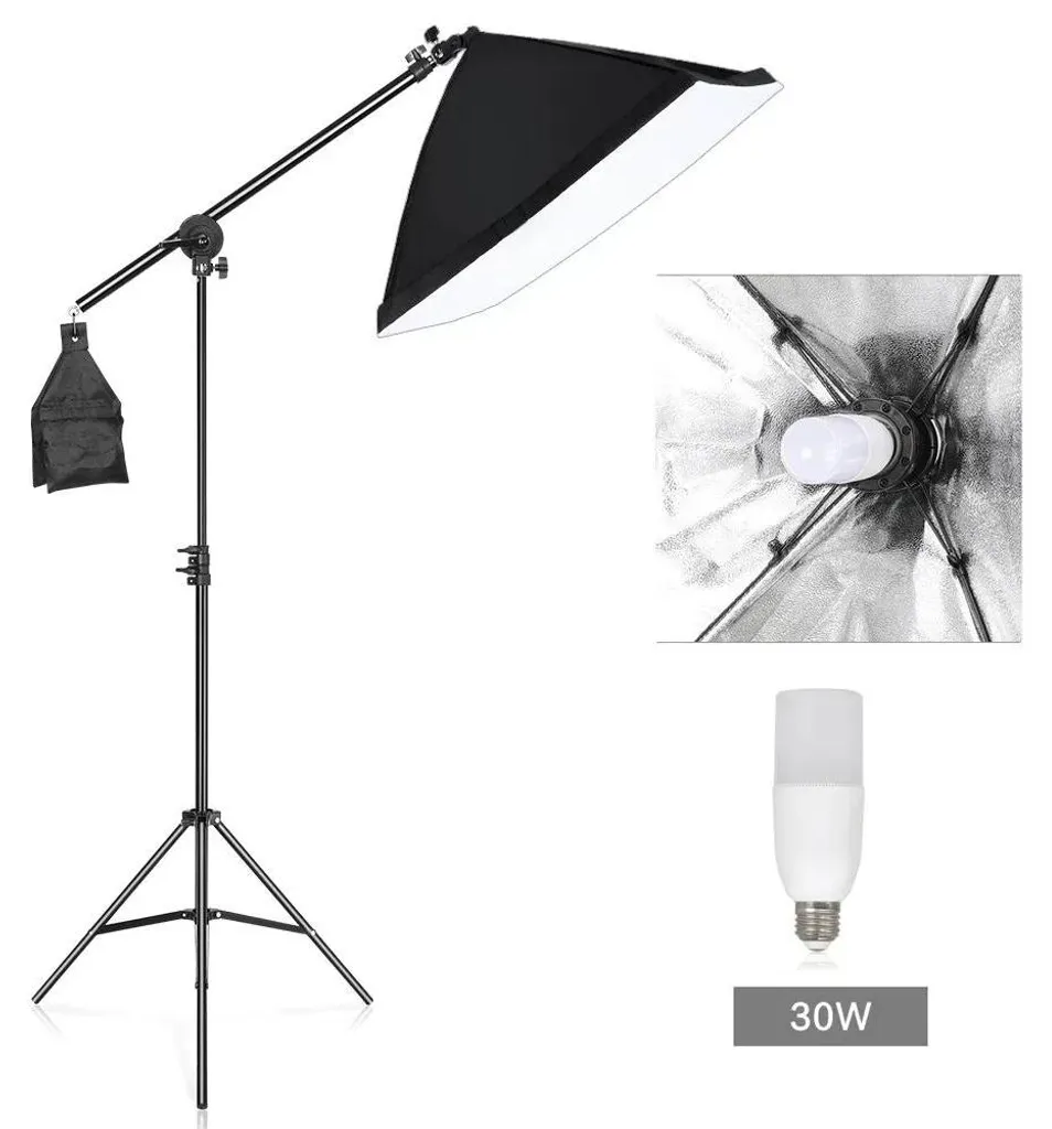 Lampe avec bras articulé en aluminium et ampoule 30W série Expert LX-45