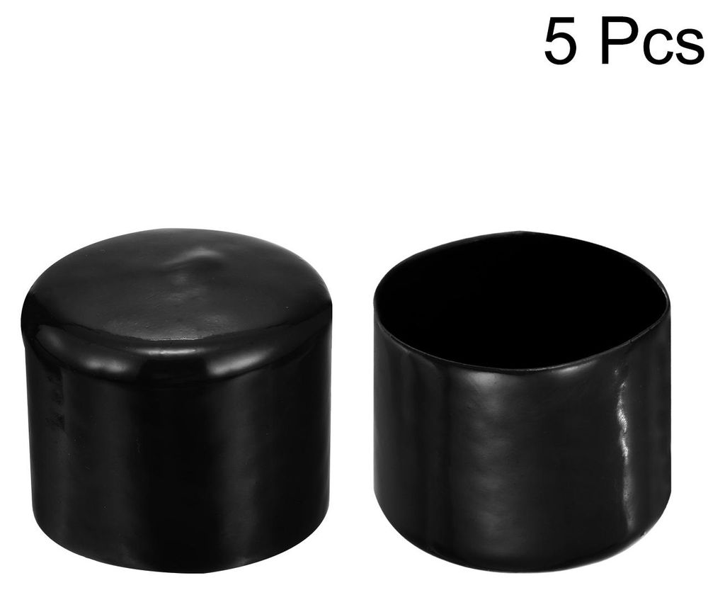 5 Stš¹ck Gummi Endkappen 53 mm Kunststoffkappe Gummikappen Schutzkappen Abdeckung Fu?kappen fš¹r Stuhlbeine Tischbeine Schrauben Bolzen Gewinde...