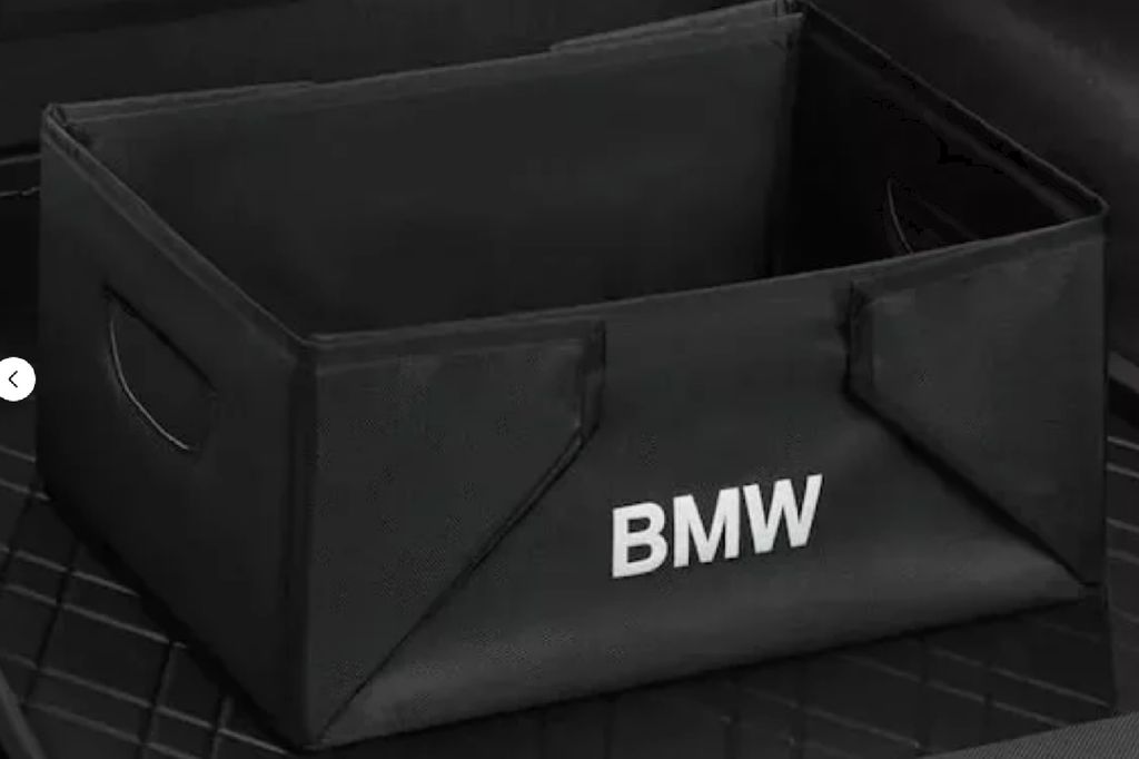 BMW Faltbox Gepäckraumbox Kofferraumbox schwarz universell Produktbild 
