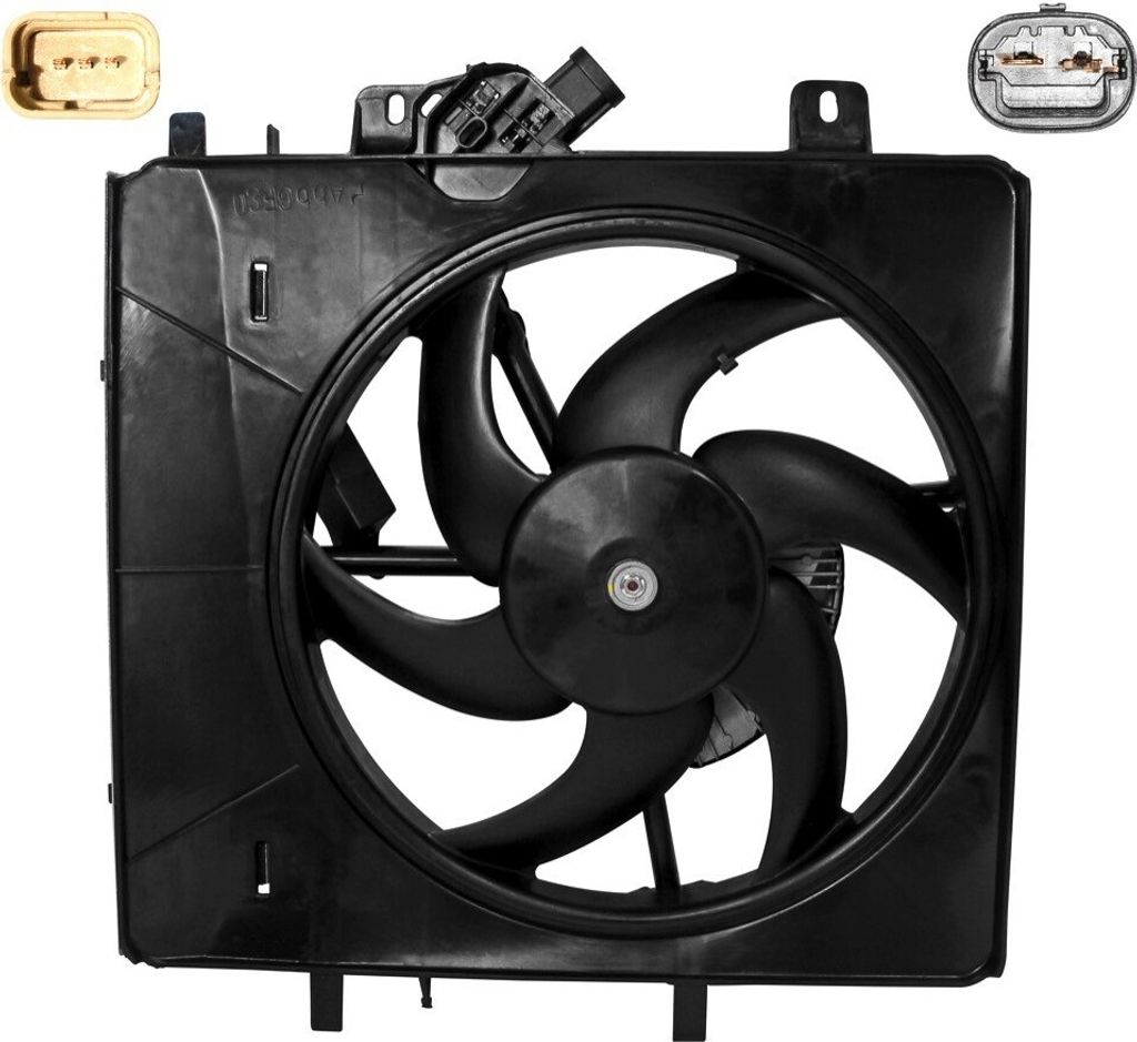 Lüfter, Motorkühlung CITROËN C2, C3