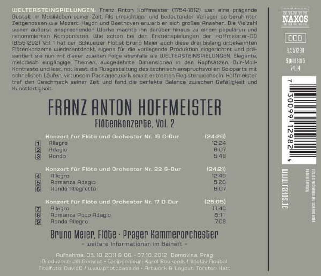 Flötenkonzerte Vol.2