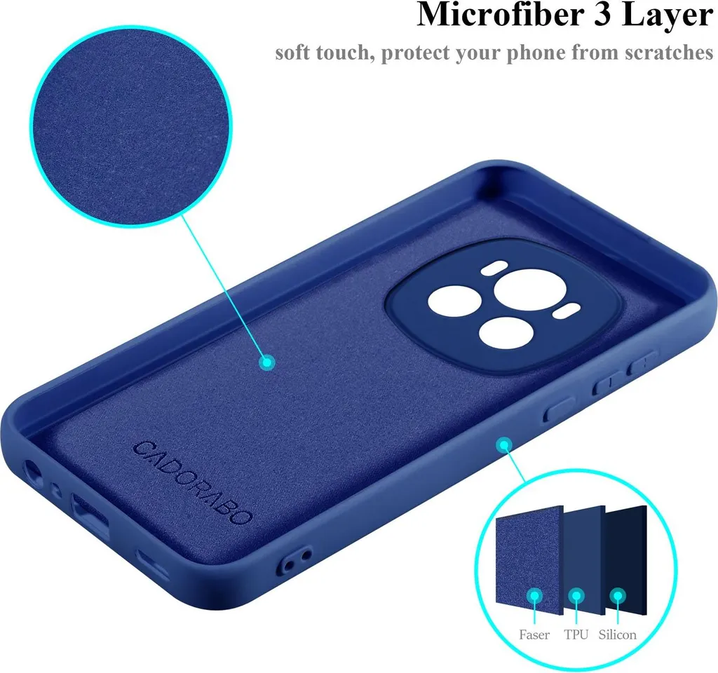 MEMELOKA Cover Trasparente Anti-ingiallimento Per Honor Magic 6 Pro - Custodia Morbida In TPU Sottile E Antigraffio