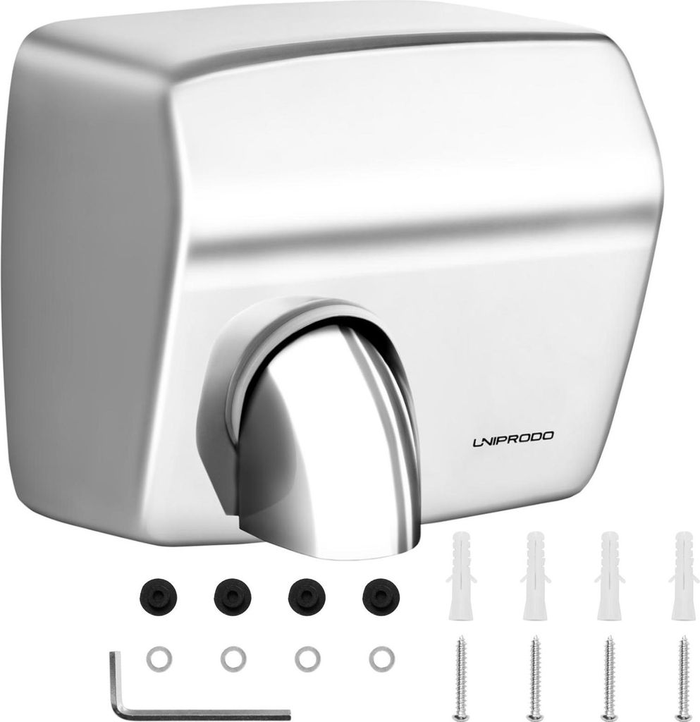 Uniprodo osoušeč rukou - elektrický - 2 300 W - 360° Obrázek produktu 