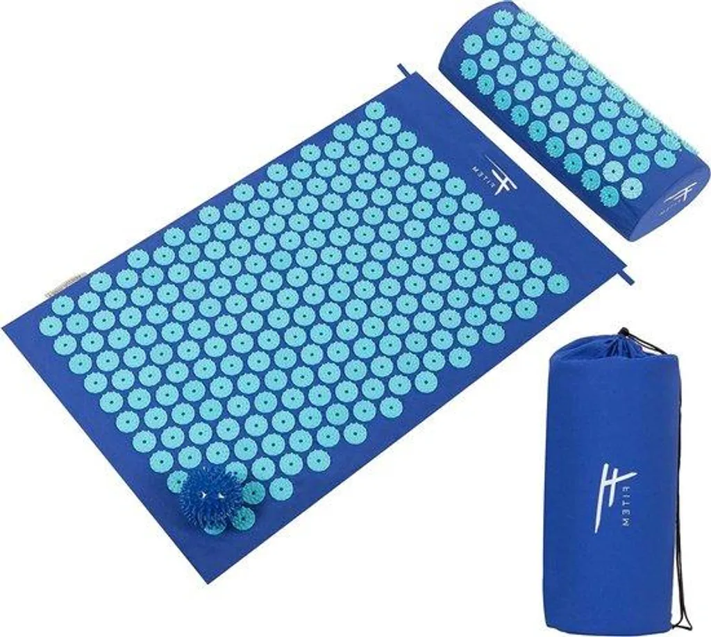 Soulager mal de dos et cervicales avec ce kit d'acupression bleu pro