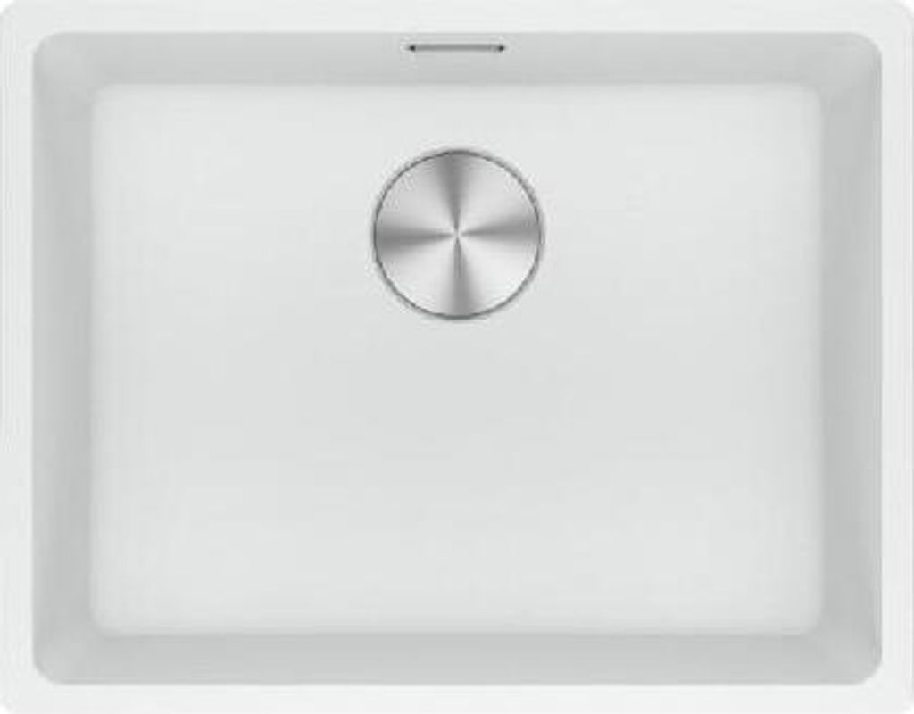 Franke Maris - Fragranit Küchenspüle MRG 110-52, 520x400 mm, eisweiß 125.0698.007