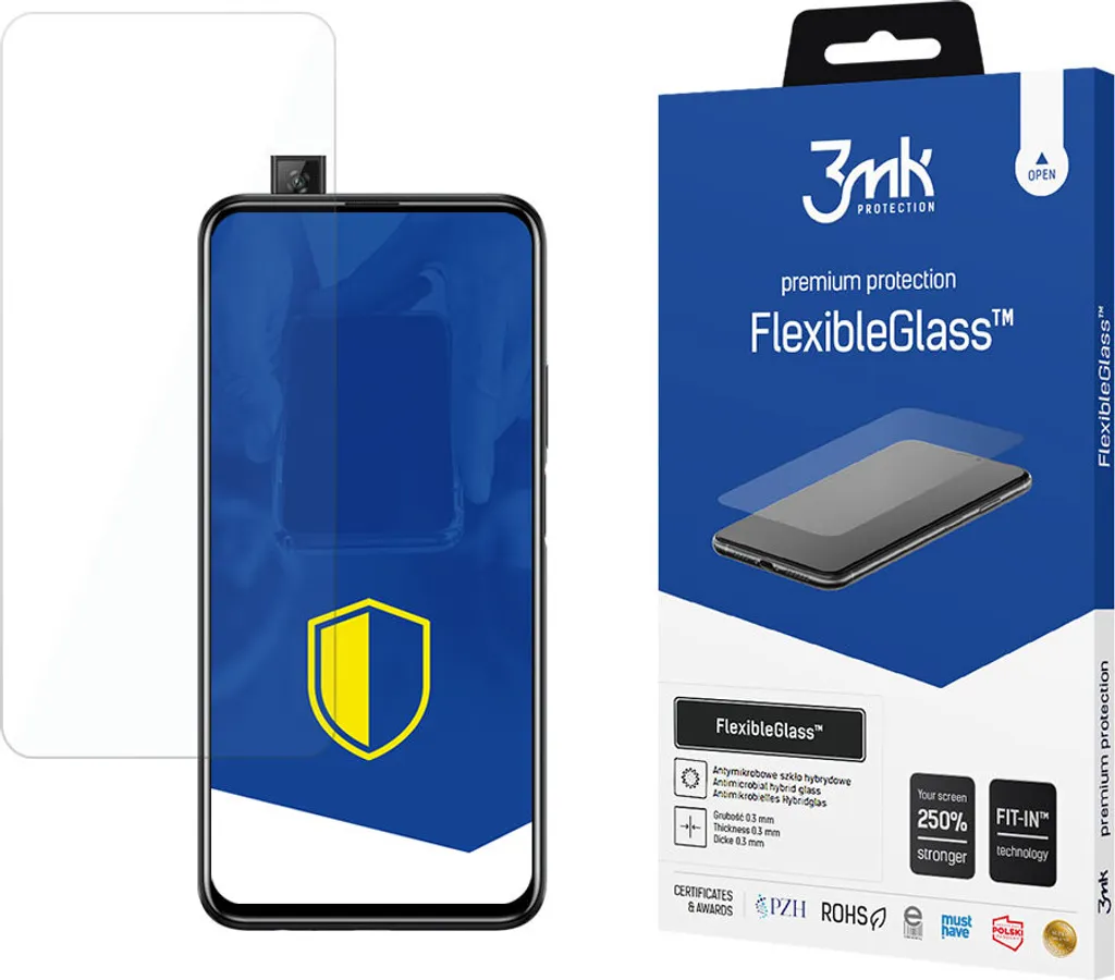Huawei P Smart Pro 2019 Screen Protector 3mk FlexibleGlass Infrangibile