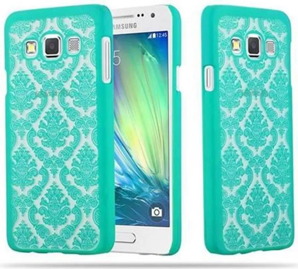 Custodia Samsung Galaxy A3 2015 Verde Fiori - Cover Chic Cadorabo