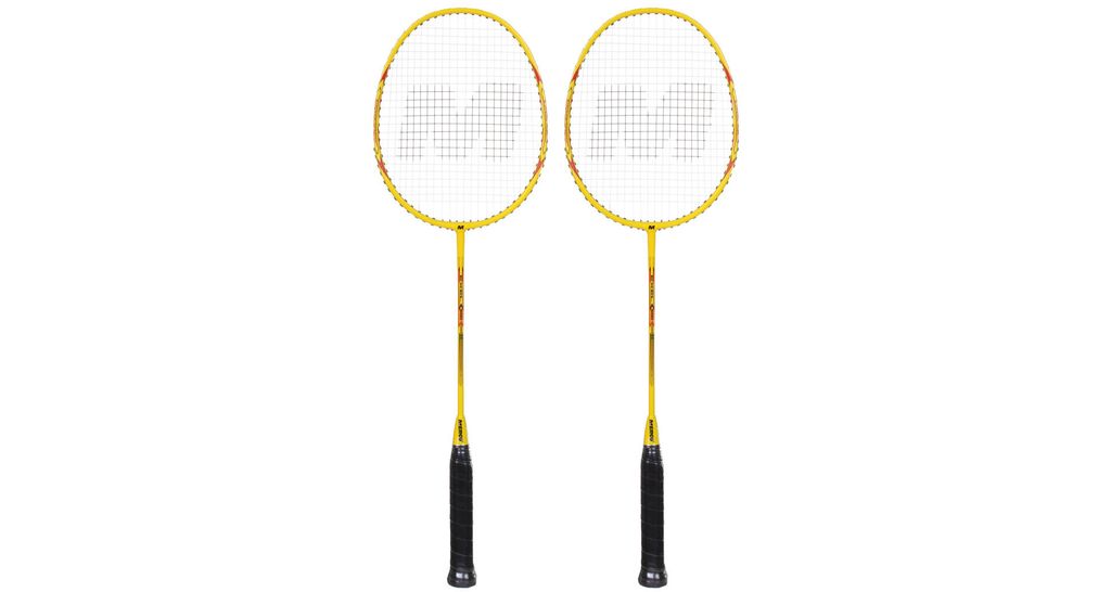 Exel Badmintonschlägerset gelb