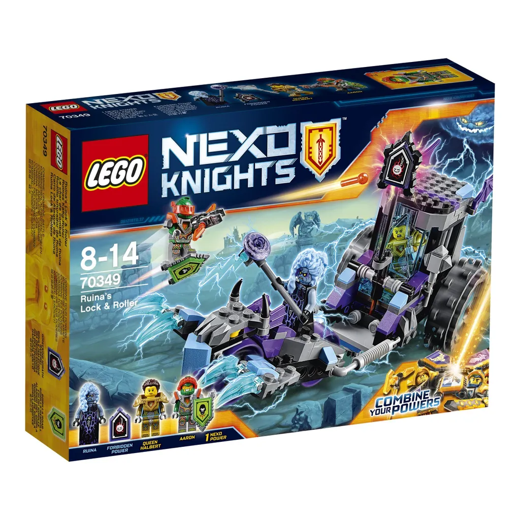 LEGO Nexo Knights 70349 Le Scooter-cage de Ruina Jeu de Construction
