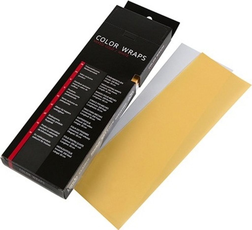 Wella Color Wraps gold + weiß P200