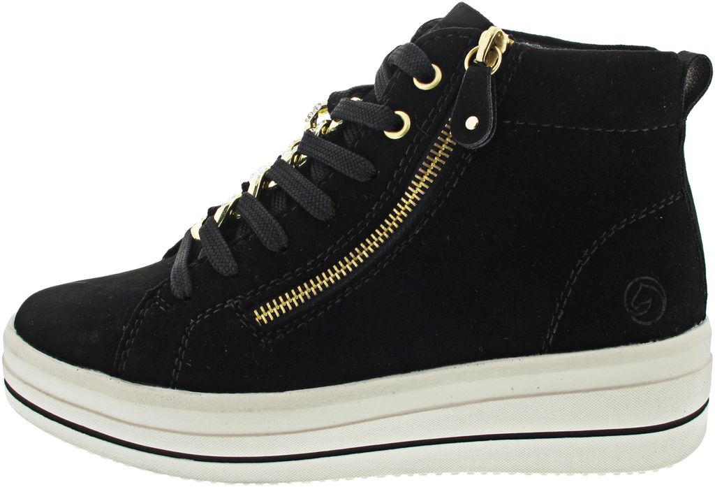 Remonte sneaker alta nera Immagine del prodotto 