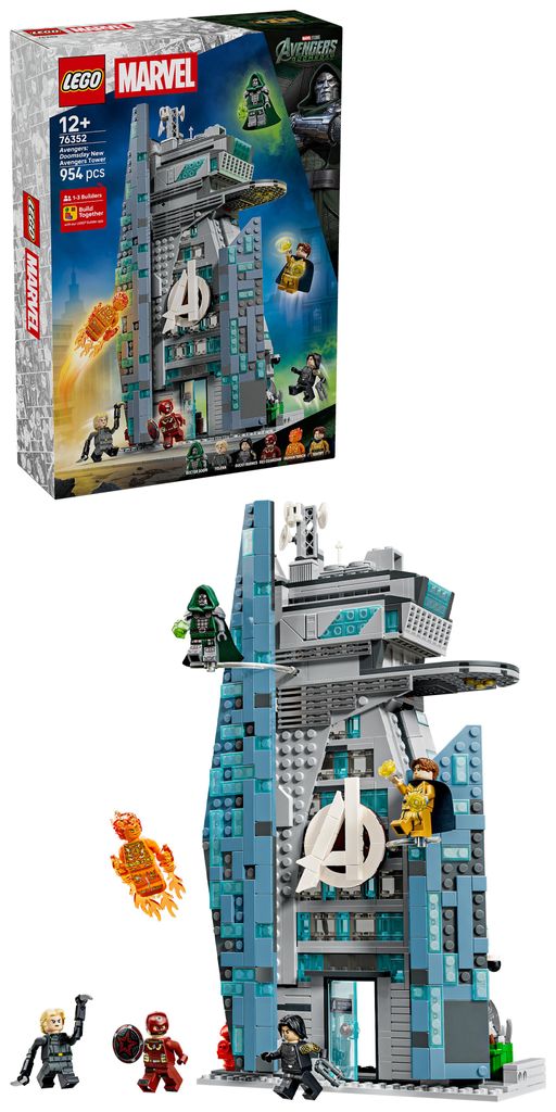 LEGO® ǀ Marvel 76352 Nueva Torre Vengadores de Avengers: Imagen del producto 