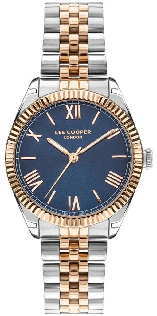 Montre-bracelet homme LC07448.590 avec cadran bleu et boîtier acier