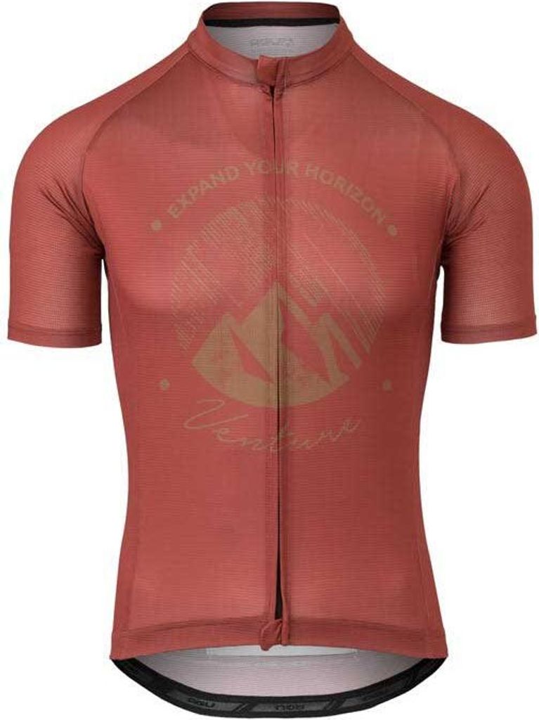AGU Gravel Shirt Venture Herren, Farbe:Cinnabar, Größe:L