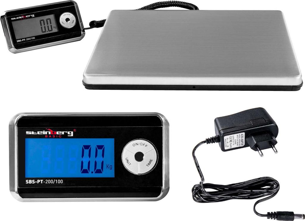 Expondo Steinberg Basic Digitální váha na balíky – 200 kg / Obrázek produktu 