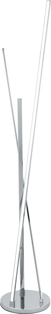 Lampadaire Eglo 96324 Parri LED 10W+12W luminaire design nickel mat