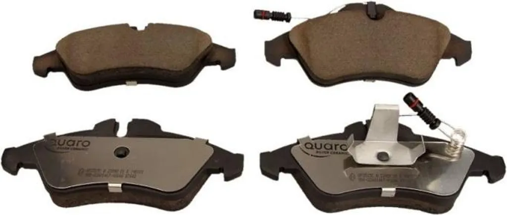 Plaquettes Quaro Silver Ceramic anti-poussière pour Sprinter et LT