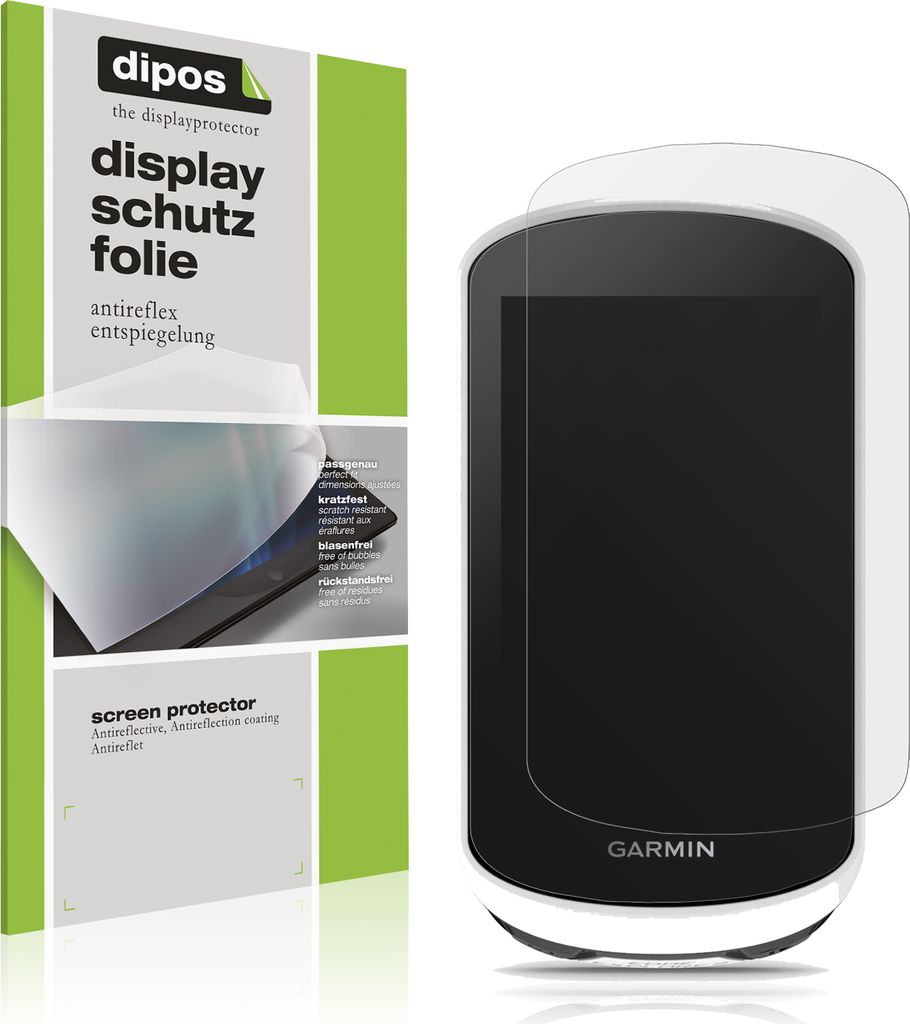 2x Schutzfolie für Garmin Edge Explote 2 matt Displayschutzfolie Folie Display Schutz dipos