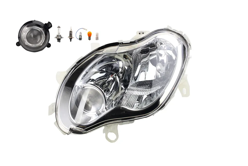 Fari Johns per Smart MC01 2002-2004 | Gruppo Ottico H7 H1 + Fendinebbia