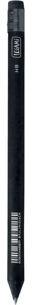 Legami BLEISTIFT M.RADIERGU BLACK PENCIL BLACK PENCIL