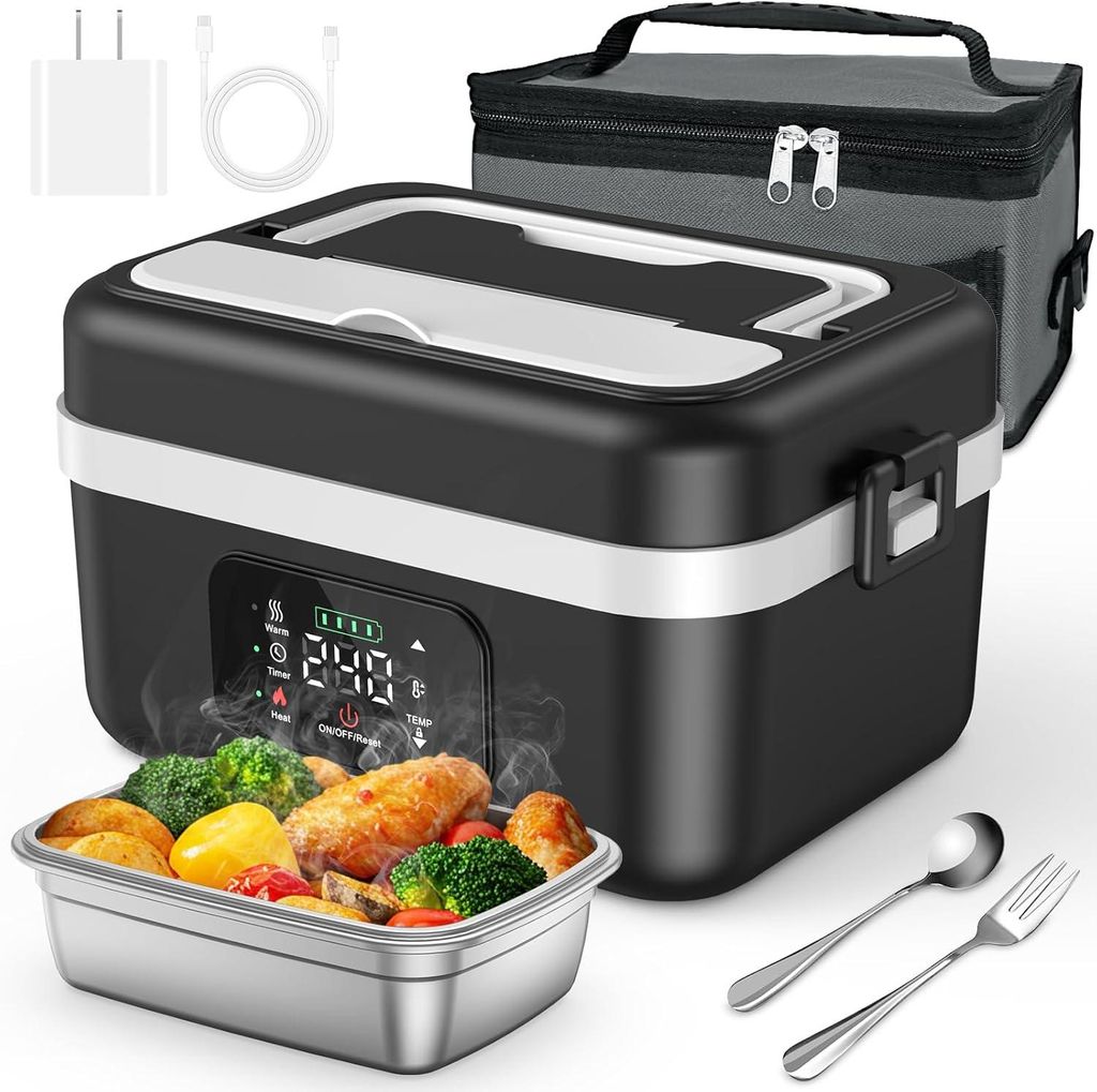 Elektrische Lunchbox 1000ML - Beheizbare Brotdose mit Produktbild 