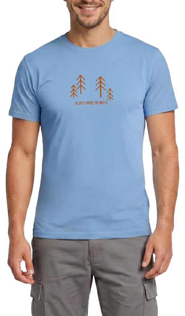 Spreadshirt Home Is Where The Harz Is Männer T-Shirt, 4XL, Carolina Blue