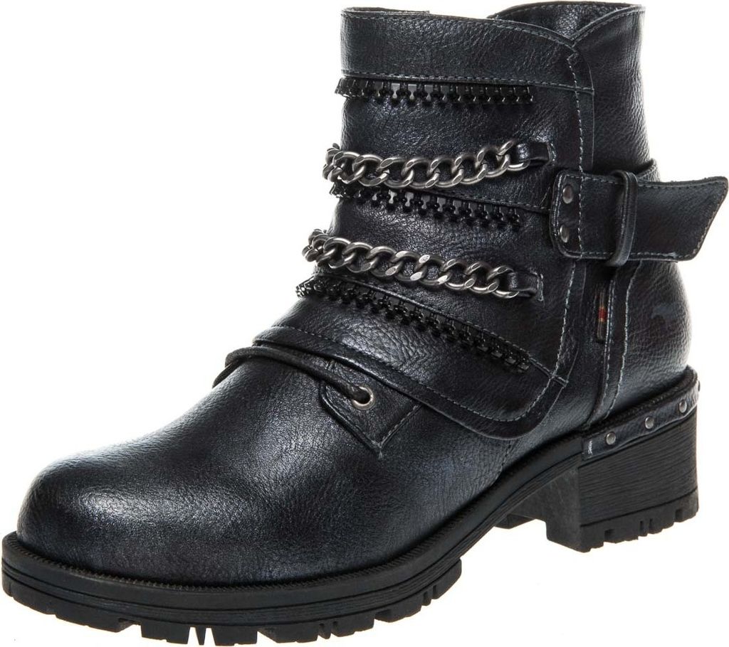 Mustang Shoes Boots in Übergrößen Navy 1283-503-820 große Damenschuhe