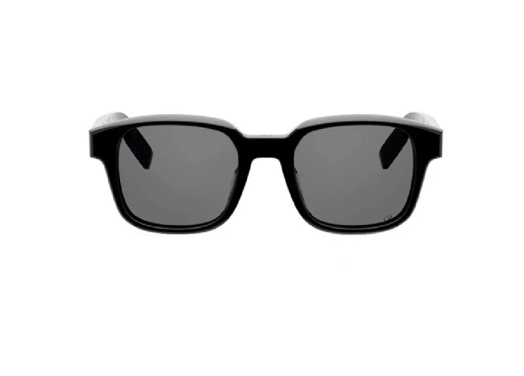 Lunettes de soleil de luxe Dior CD Icon S4I monture noire pour hommes