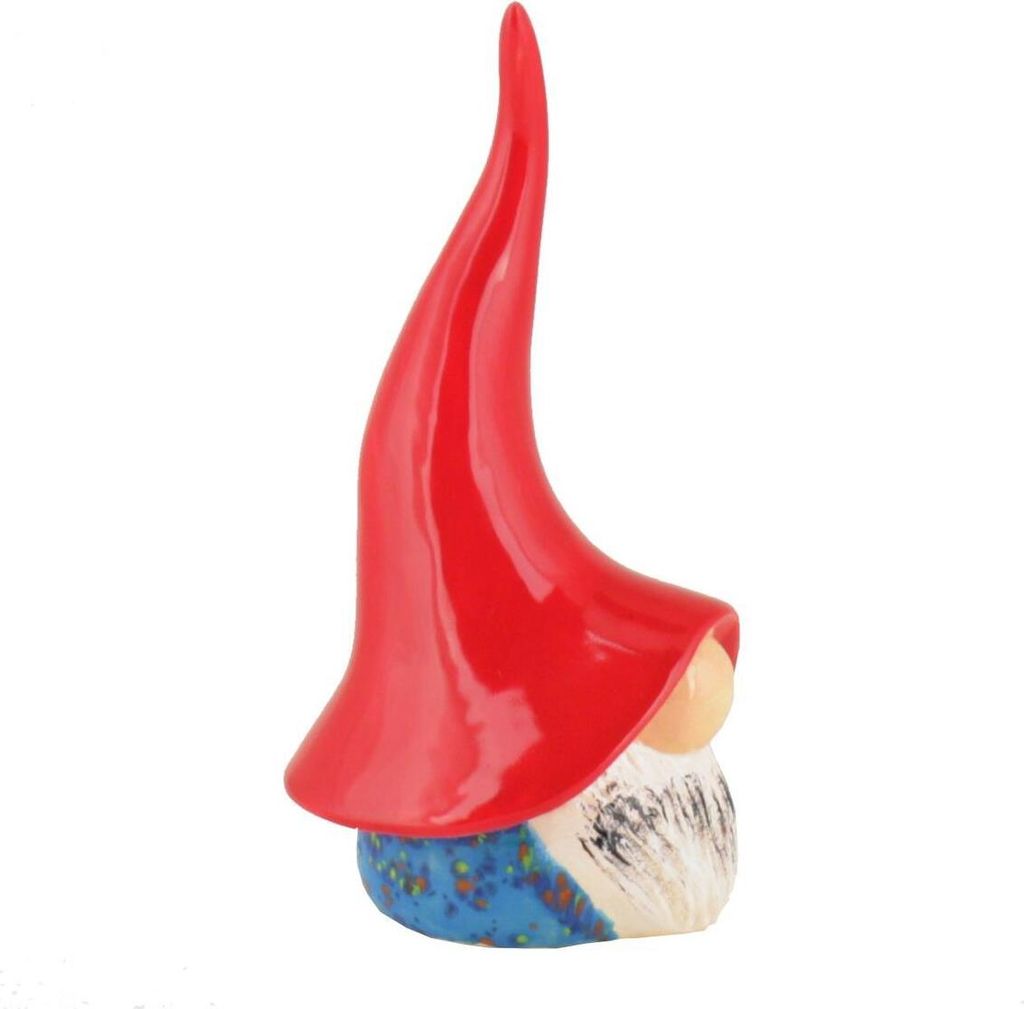 Tangoo Keramik-Wichtel mittelblau gesprenkelt