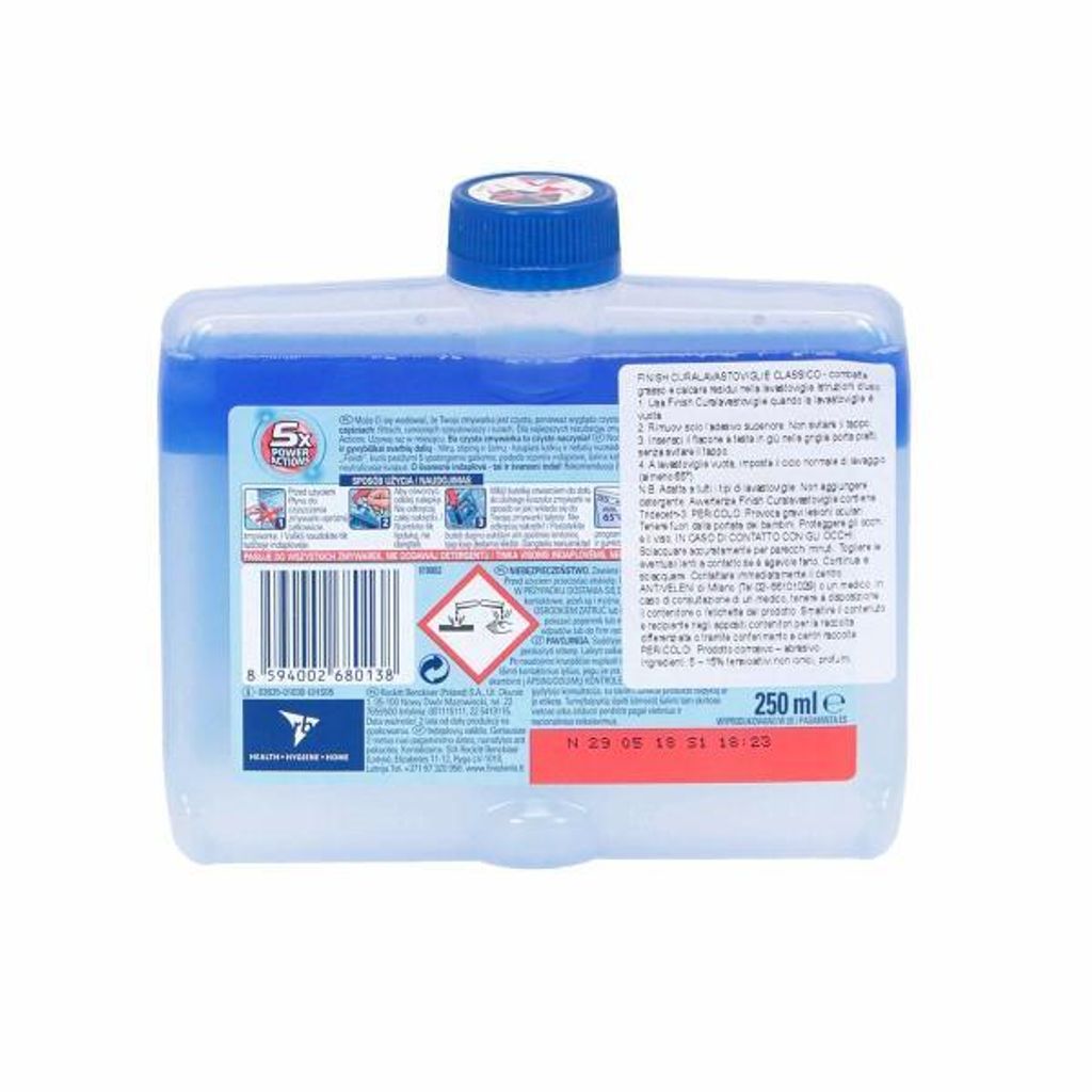 Finish, čistič myčky nádobí, běžný, 250 ml Obrázek produktu 6