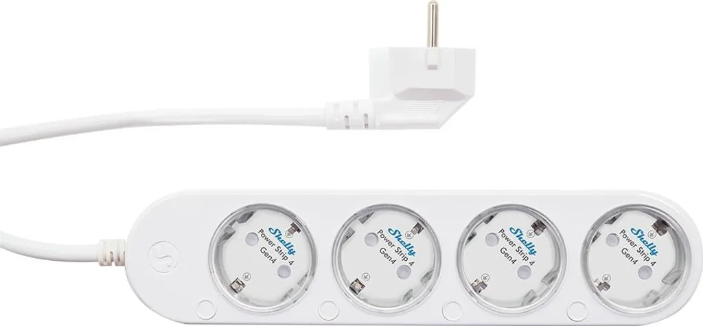 Multiprise Connectée Shelly Gen4 WiFi Zigbee Matter 4 Prises - Pack de 4 - 2