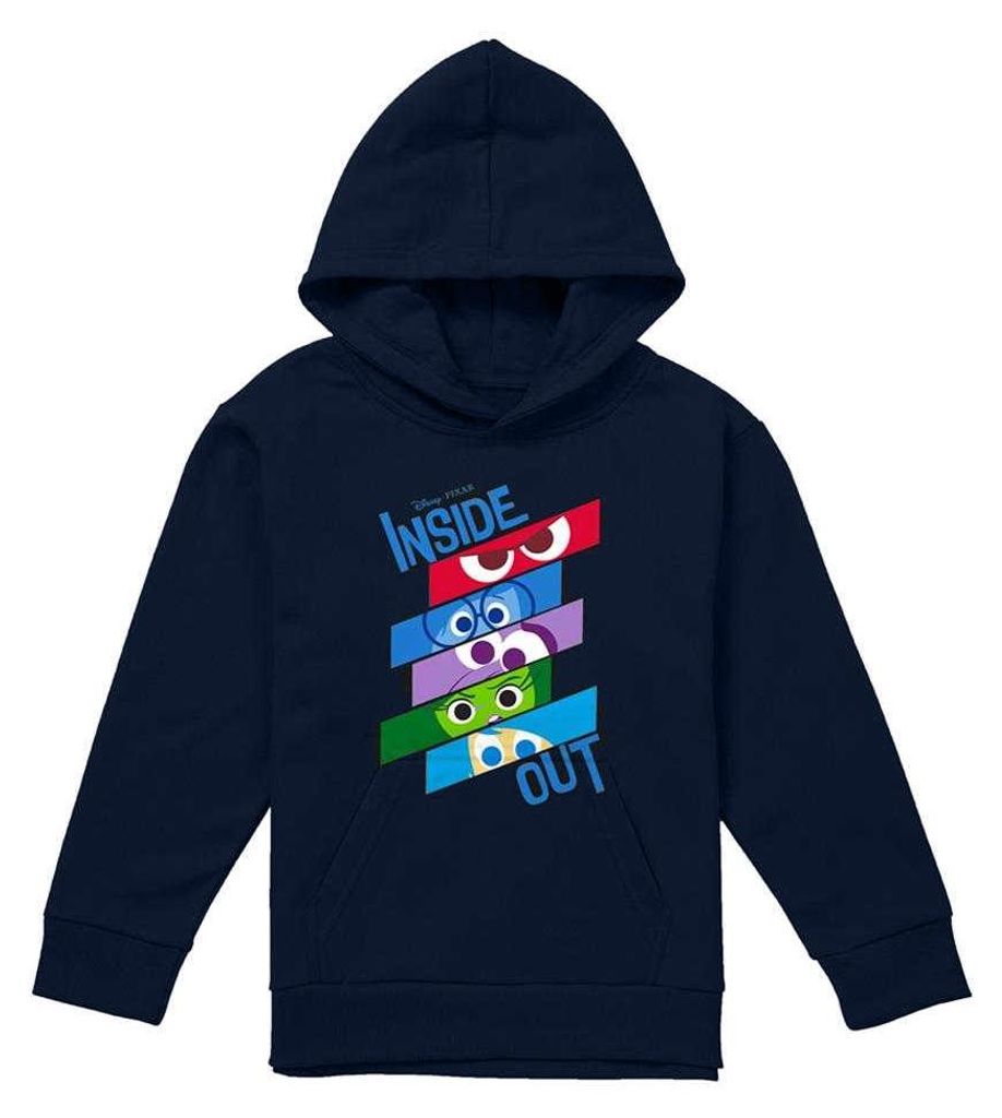 Inside Out 2 - "Emotions Slice" Kapuzenpullover für Kinder TV23056 (152-158) (Marine)