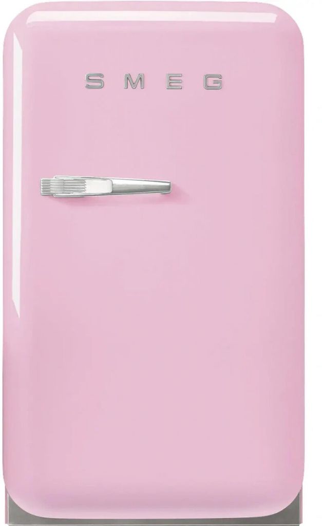 SMEG FAB5RPK6 Homebar Kühlschrank Rechtsanschlag Cadillac Pink 50s Style 2025 Modell,