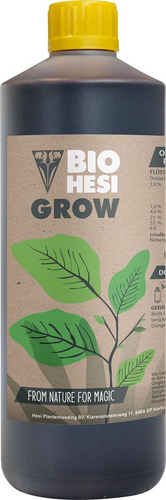 1 Liter HESI Hesi Grow Wachstumsphasen-Dünger Naturdünger Weedness