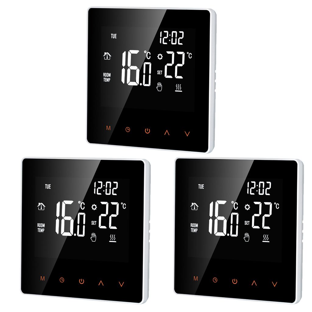 3X digitálny termostat izbový termostat Elektrické Obrázok produktu 