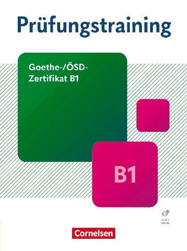 Prüfungstraining DaF - Goethe-/ÖSD-Zertifikat B1. Produktbild 