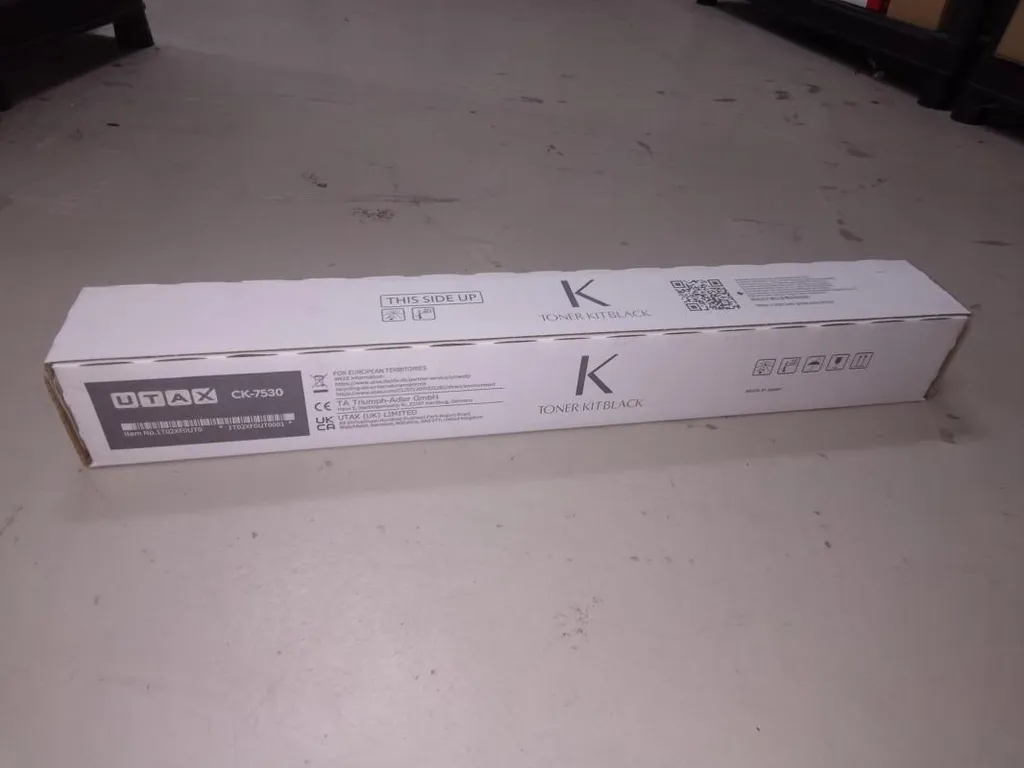 Cartouche de Toner Noir Utax 1T02XF0UT0 CK-7530 Haute Capacité Laser