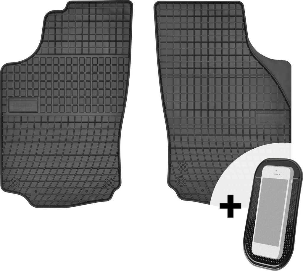 Gummimatten Auto Fußmatten Automatten Passgenau 2-teilig Set - passend für Opel Combo C 2001-2011