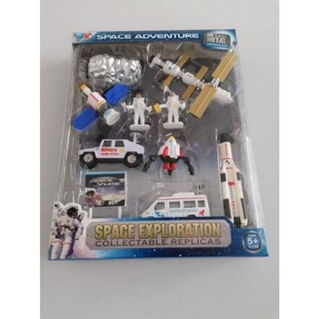 Weltraum-Set aus Metall