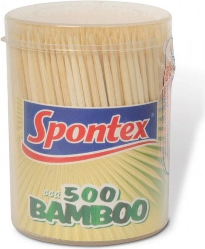 Spontex Bamboo Zahnstocher 500 Stück