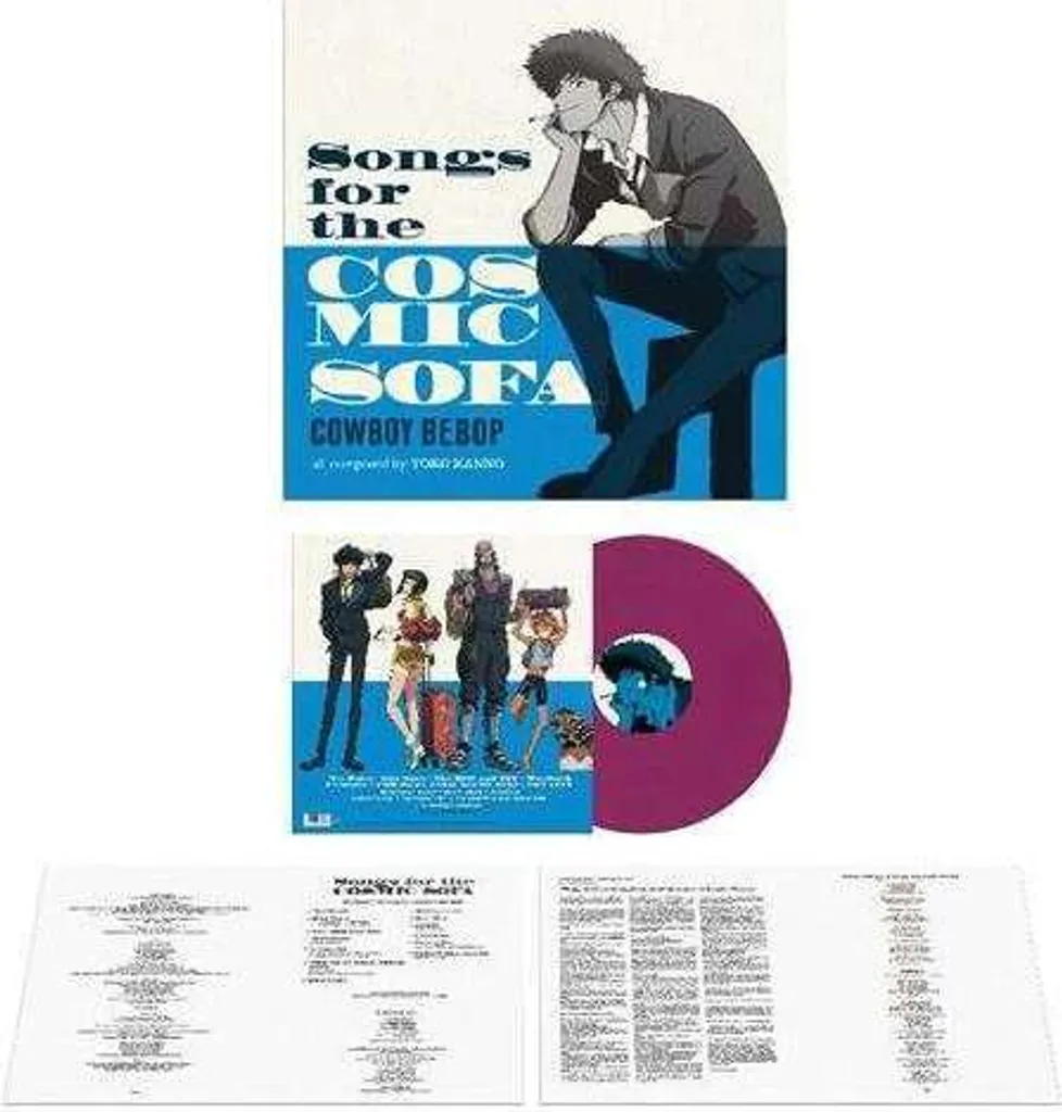 Cowboy Bebop Songs For The Cosmic Sofa Vinyle Violet de Collection LP - 2