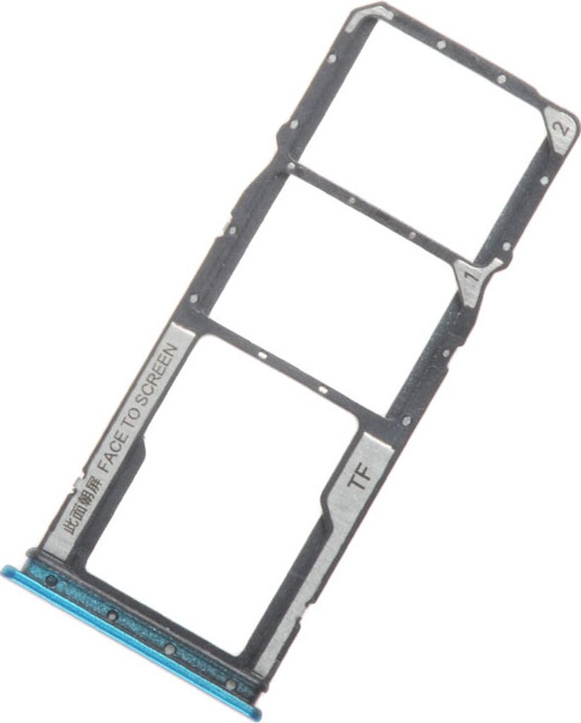 Für Xiaomi Redmi Note 9 Pro Sim Karten Halter Blau