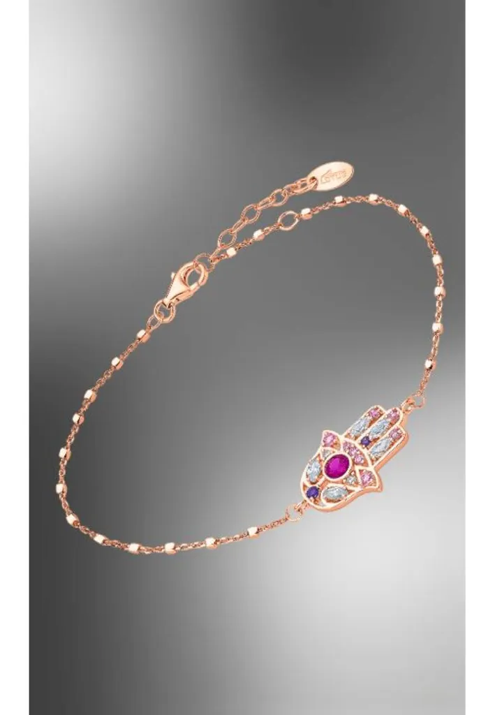Gioielli Lotus LP1989-2/5: Bracciale Donna Mano di Fatima Argento Rose - 2