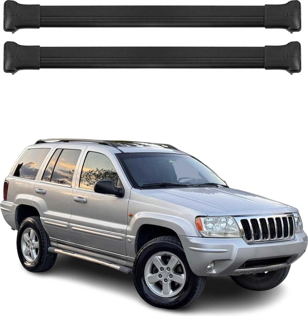 Barre portatutto trasversali per Jeep Grand Cherokee Immagine del prodotto 