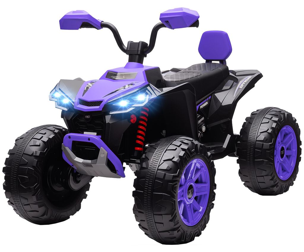 AIYAPLAY 24V elektrische quad voor kinderen, met 2 motoren, Productafbeelding 