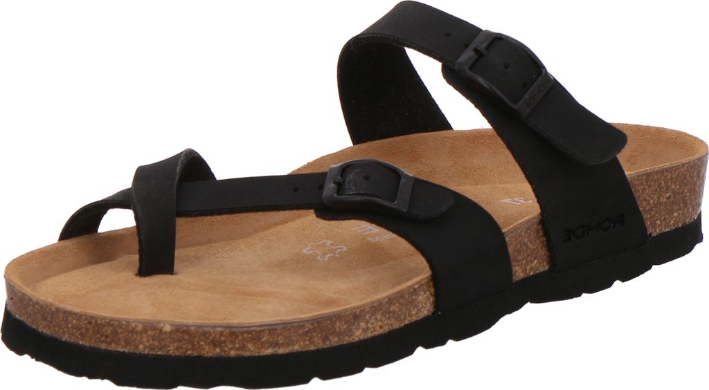 Rohde Damen Zehentrenner Pantolette Alba 5594, Größe:42 EU, Produktbild 
